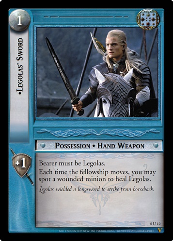 5U12 Legolas' Sword