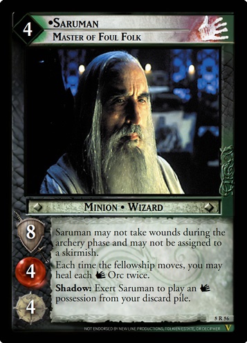 5R56 Saruman, Master of Foul Folk
