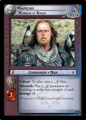 5R82 Gamling, Warrior of Rohan