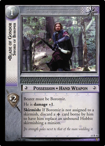 12R42 Blade of Gondor, Sword of Boromir
