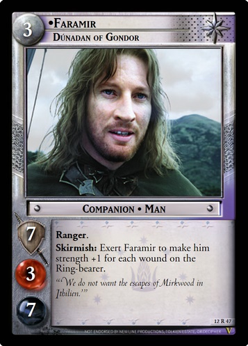 12R47 Faramir, Dúnadan of Gondor
