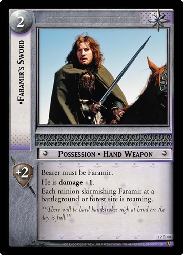 12R48 Faramir's Sword