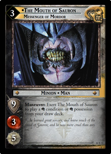 12S73 The Mouth of Sauron, Messenger of Mordor