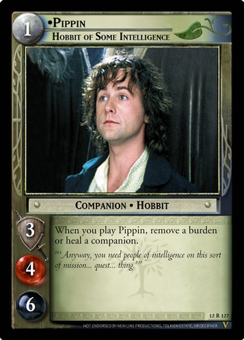 12R127 Pippin, Hobbit of Some Intelligence