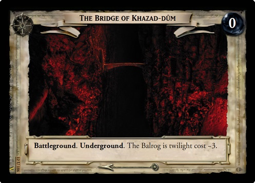 12U186 The Bridge of Khazad-dûm