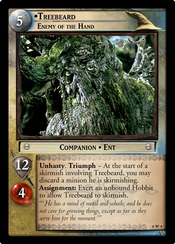 0W4 Treebeard, Enemy of the Hand