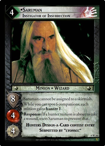 0W36 Saruman, Instigator of Insurrection