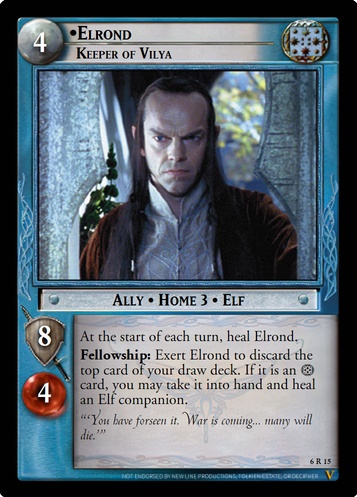 6R15 Elrond, Keeper of Vilya