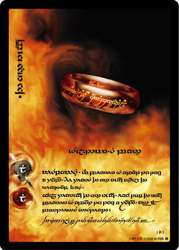 1R1 The One Ring, Isildur's Bane (T)