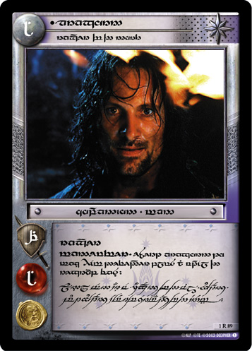 1R89 Aragorn, Ranger of the North (T)