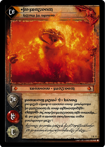 2R52 The Balrog, Flame of Udûn (T)