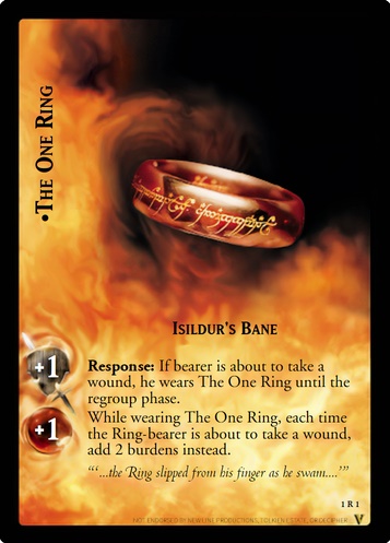 1R1 The One Ring, Isildur's Bane