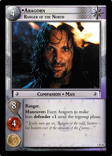 1R89 Aragorn, Ranger of the North