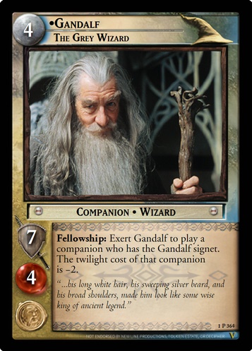 1P364 Gandalf, The Grey Wizard