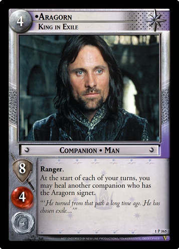 1P365 Aragorn, King in Exile