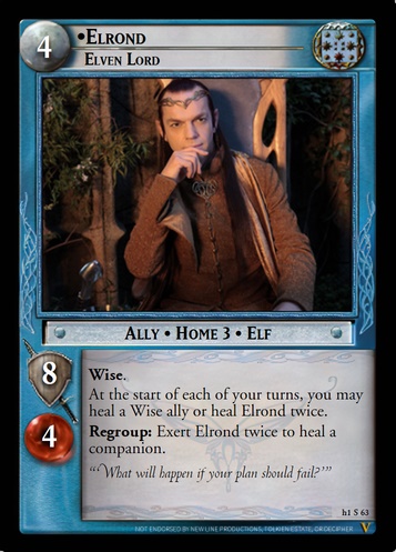h1S63 Elrond, Elven Lord