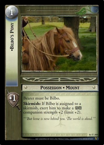 h1U205 Bilbo's Pony
