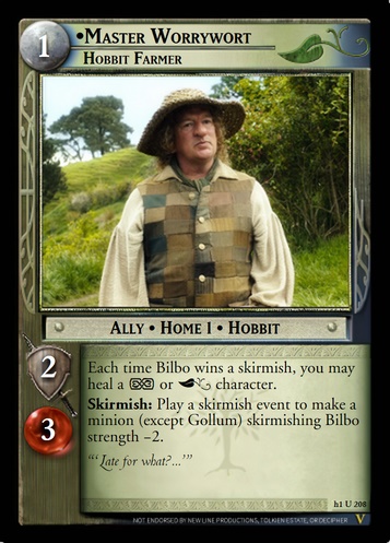 h1U208 Master Worrywort, Hobbit Farmer
