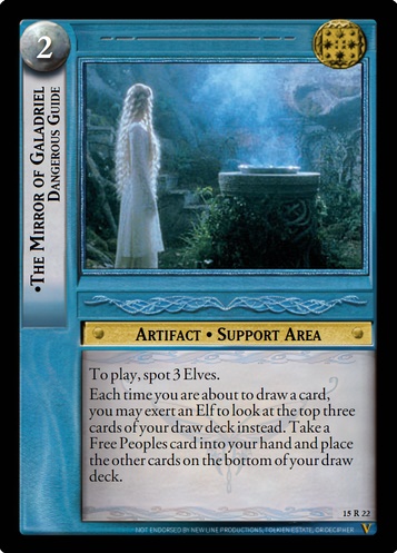 15R22 The Mirror of Galadriel, Dangerous Guide
