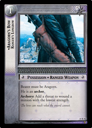 15R56 Aragorn's Bow, Ranger's Longbow