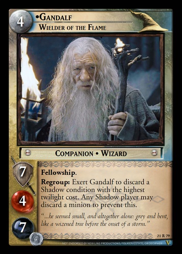 21R79 Gandalf, Wielder of the Flame