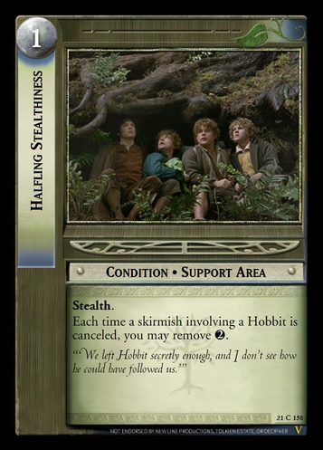 21C158 Halfling Stealthiness