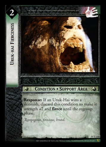 21U222 Uruk-hai Fierceness