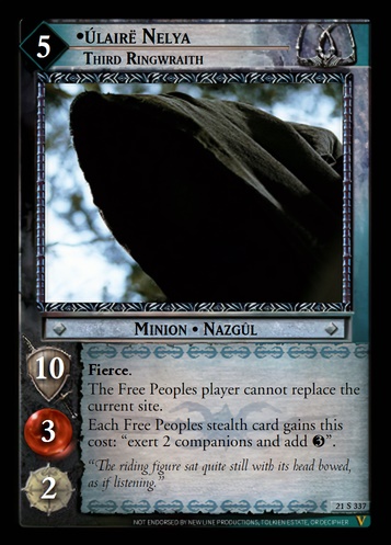 21S337 Úlairë Nelya, Third Ringwraith