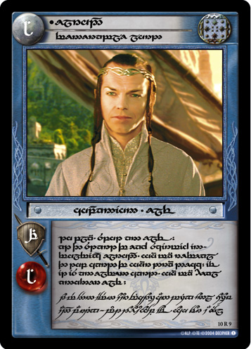 10R9 Elrond, Venerable Lord (T)