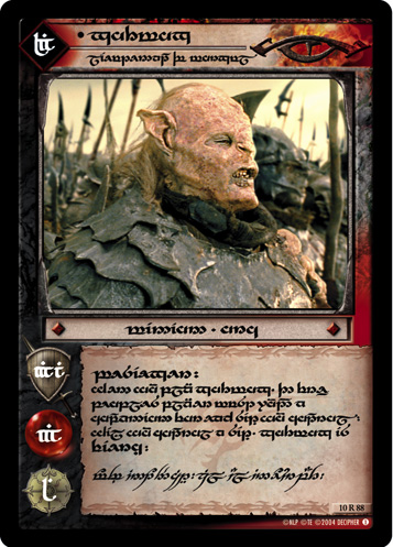 10R88 Gothmog, Lieutenant of Morgul (T)