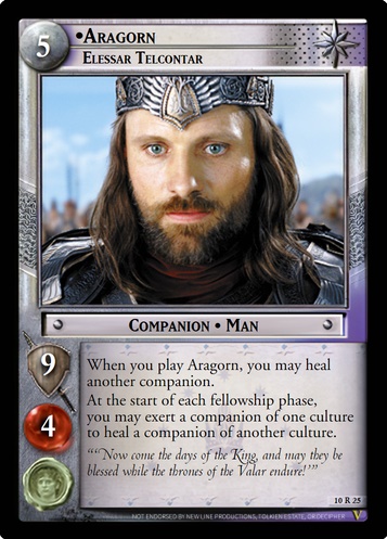 10R25 Aragorn, Elessar Telcontar
