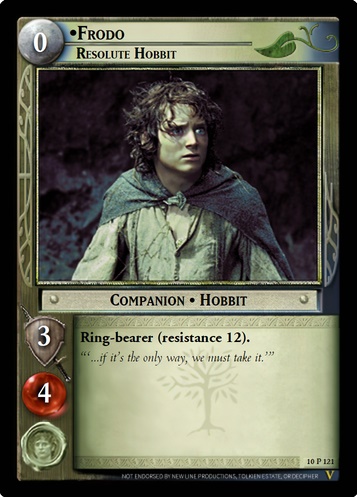 10P121 Frodo, Resolute Hobbit