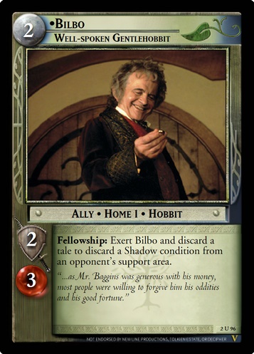 2U96 Bilbo, Well-spoken Gentlehobbit