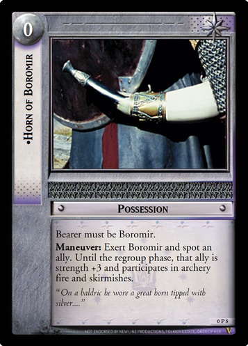 0P5 Horn of Boromir