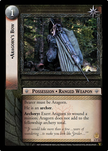 0P41 Aragorn's Bow