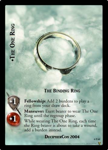 0P68 The One Ring, The Binding Ring