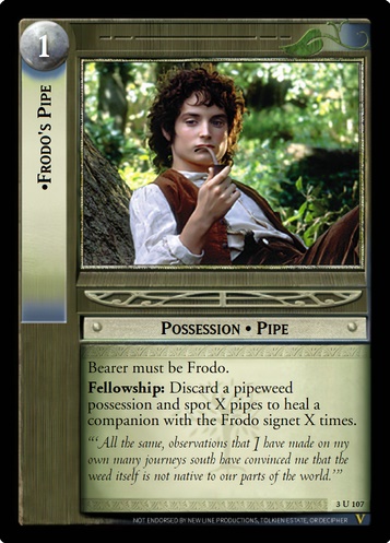 3U107 Frodo's Pipe