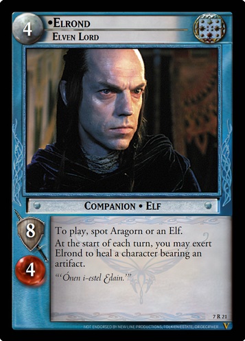 7R21 Elrond, Elven Lord