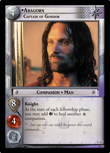 7C81 Aragorn, Captain of Gondor