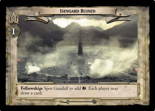 7U331 Isengard Ruined