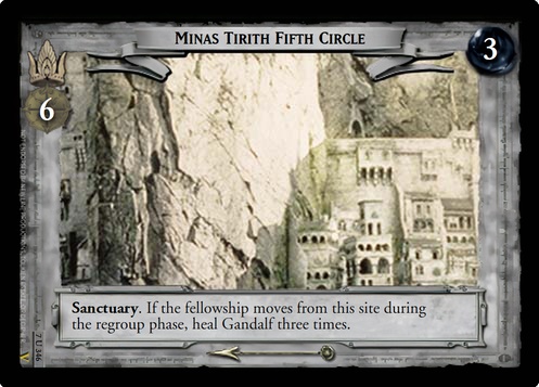 7U346 Minas Tirith Fifth Circle