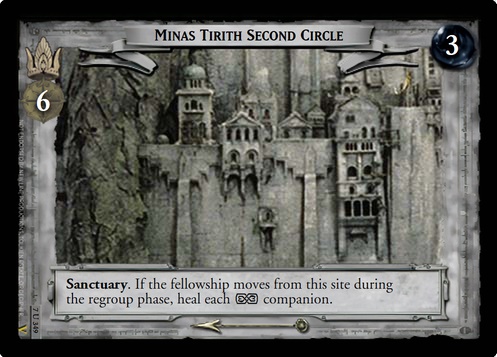 7U349 Minas Tirith Second Circle