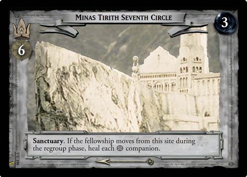 7U350 Minas Tirith Seventh Circle