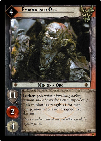 11R119 Emboldened Orc