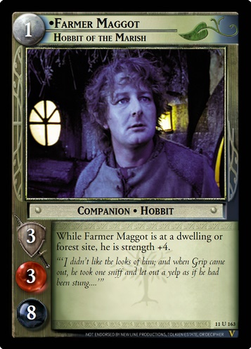 11U163 Farmer Maggot, Hobbit of the Marish
