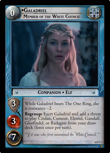 m0P17 Galadriel, Member of the White Council
