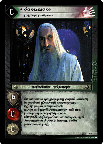 4R173 Saruman, Black Traitor (T)