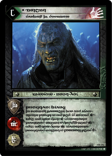 4R176 Uglúk, Servant of Saruman (T)