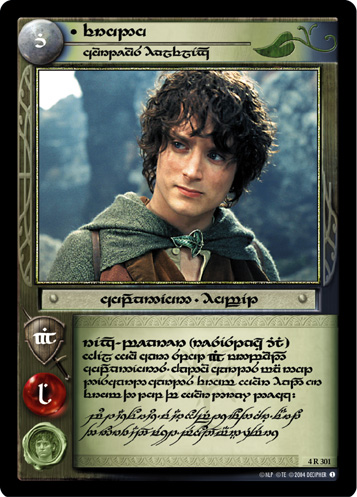 4R301 Frodo, Courteous Halfling (T)