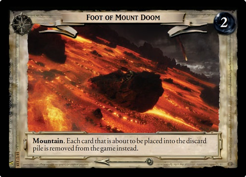 18U135 Foot of Mount Doom